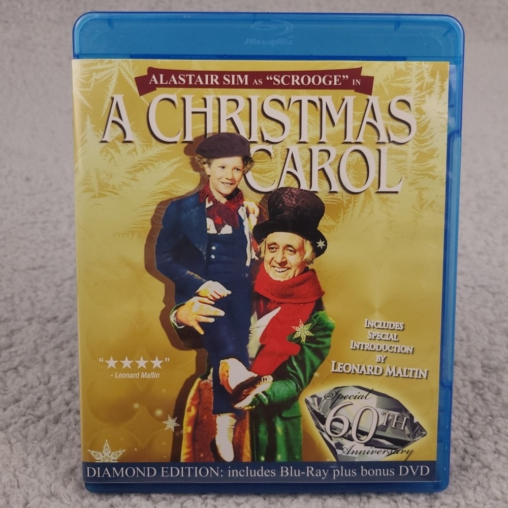A Christmas Carol Blu-ray DVD 1951 Special 60th Anniversary Diamond Edition